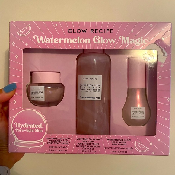 Glow Recipe Other - Watermelon Glow Magic 3 Piece Set [Glow Recipe]